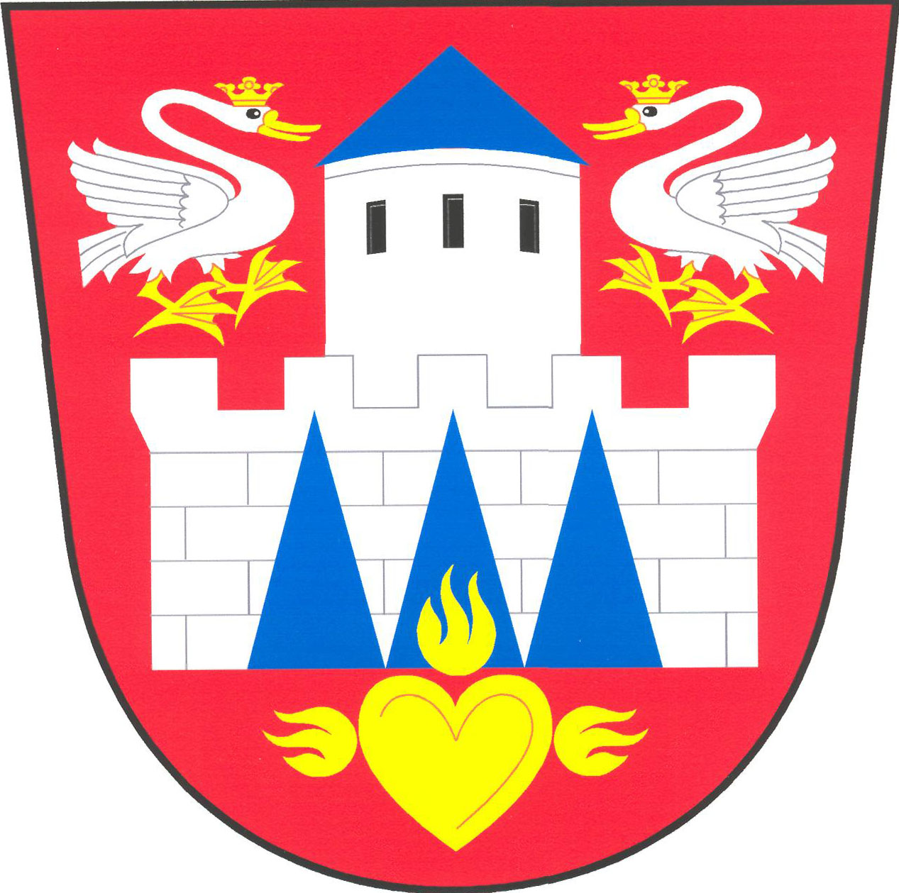 Znak obce Březí, kraj Plzeňský kraj