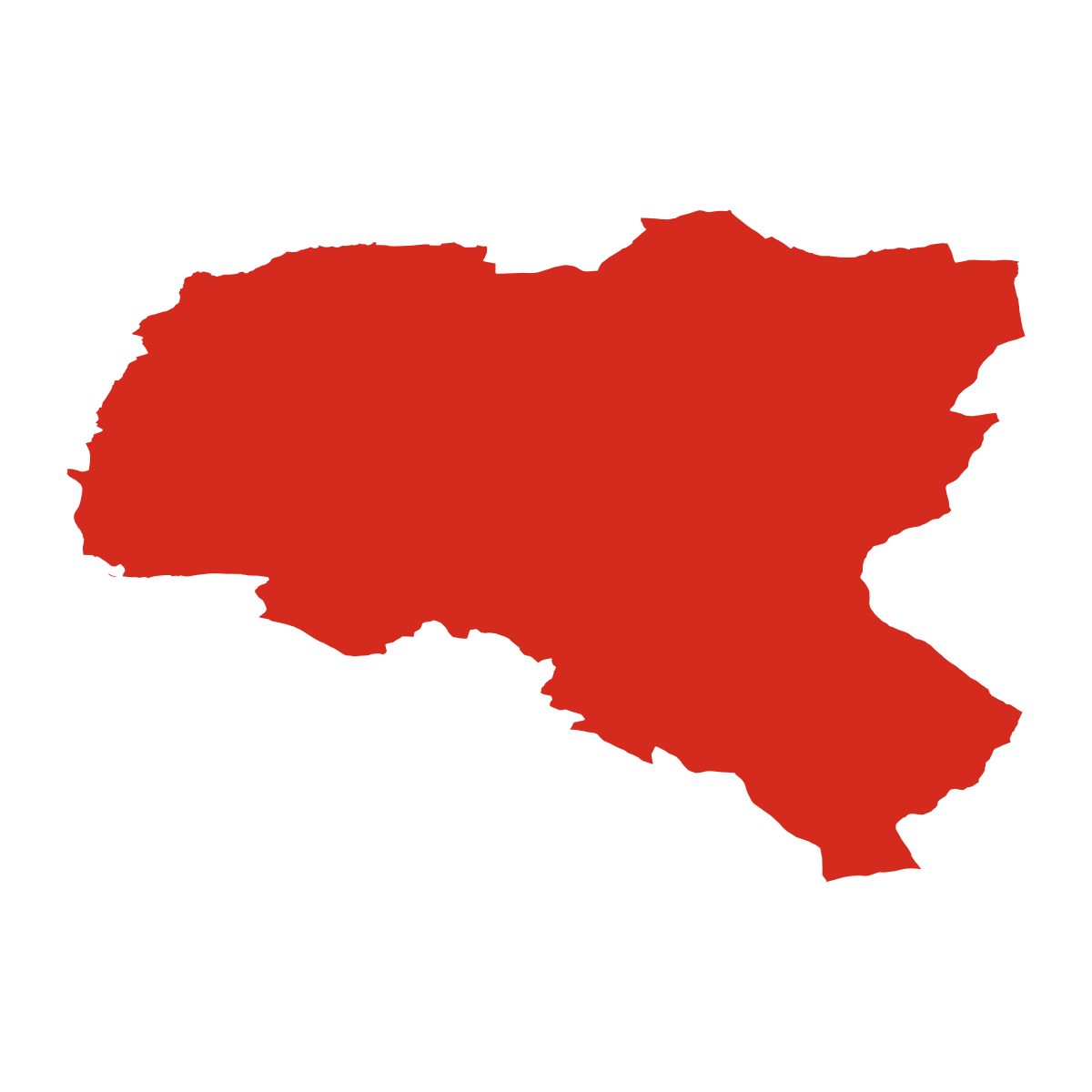 Březín boundary map