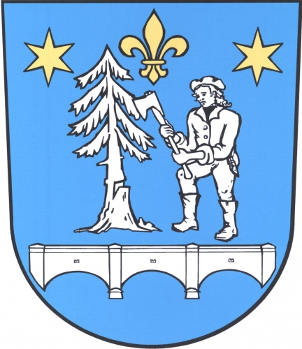 Coat of arms of Brušovec, Vysočina Region