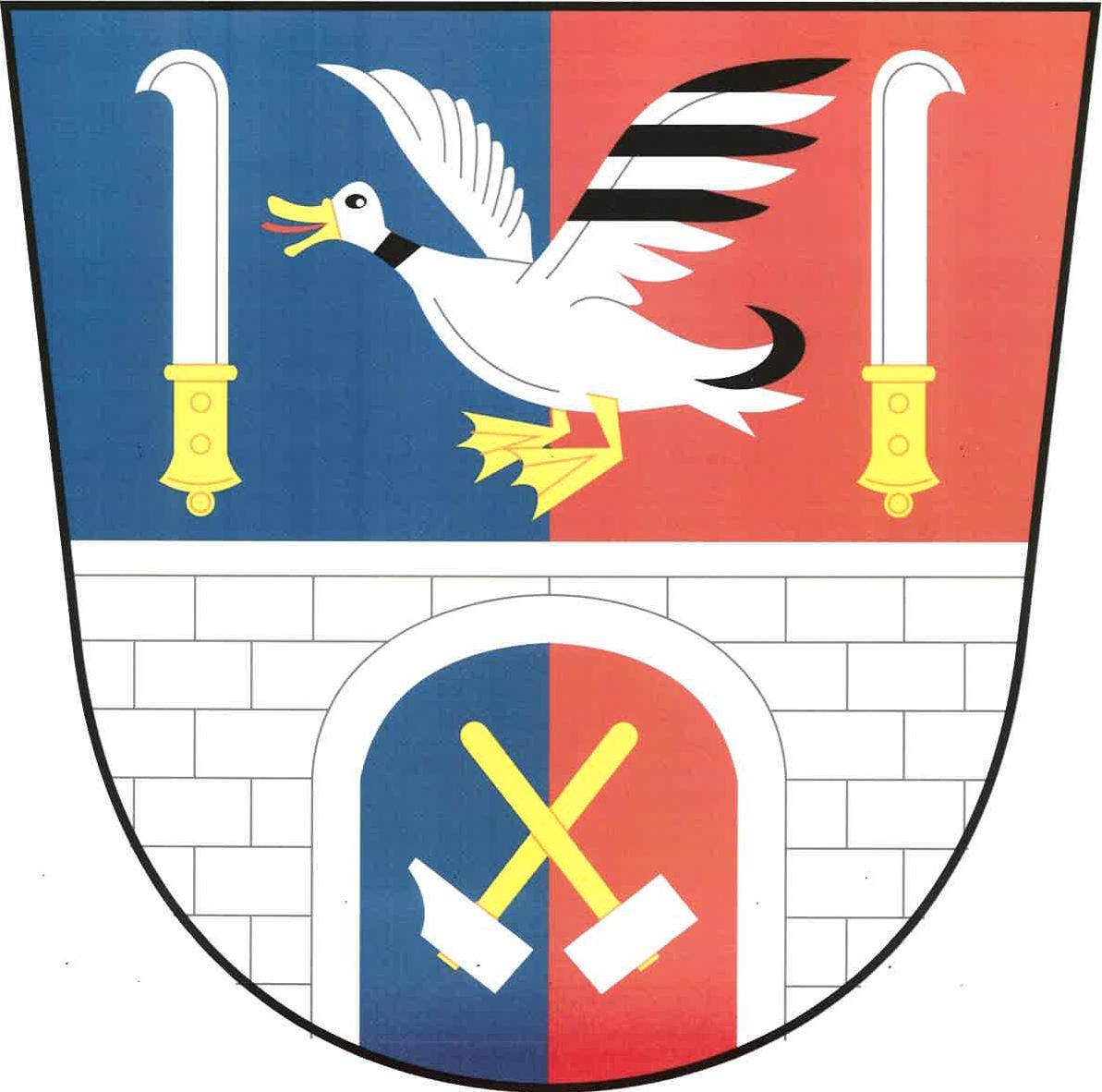 Coat of arms of Brzkov, Vysočina Region