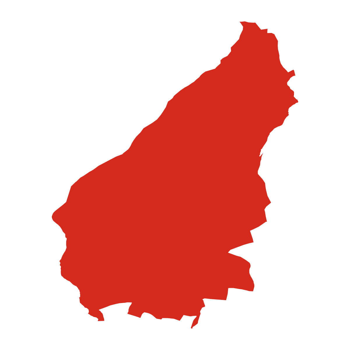 Bublava boundary map