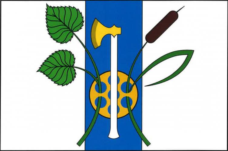 Flag of Budčeves, Hradec Králové Region