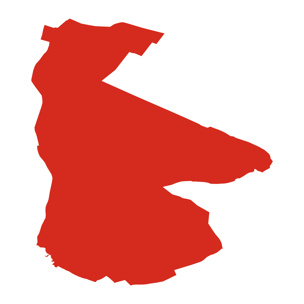 Budeč boundary map