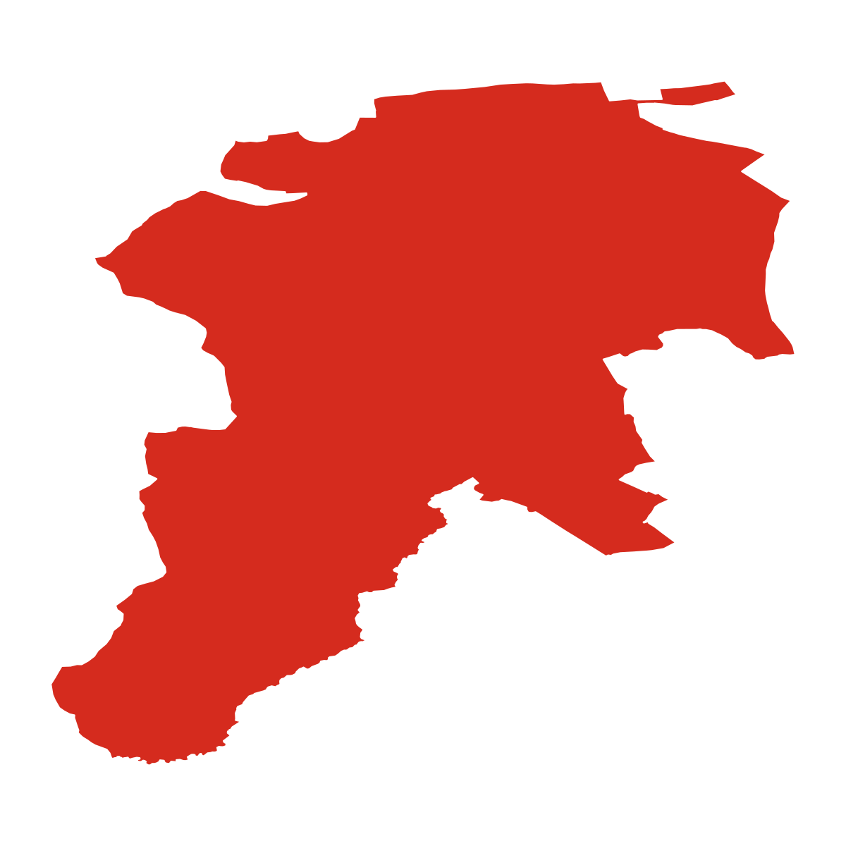 Budislav boundary map