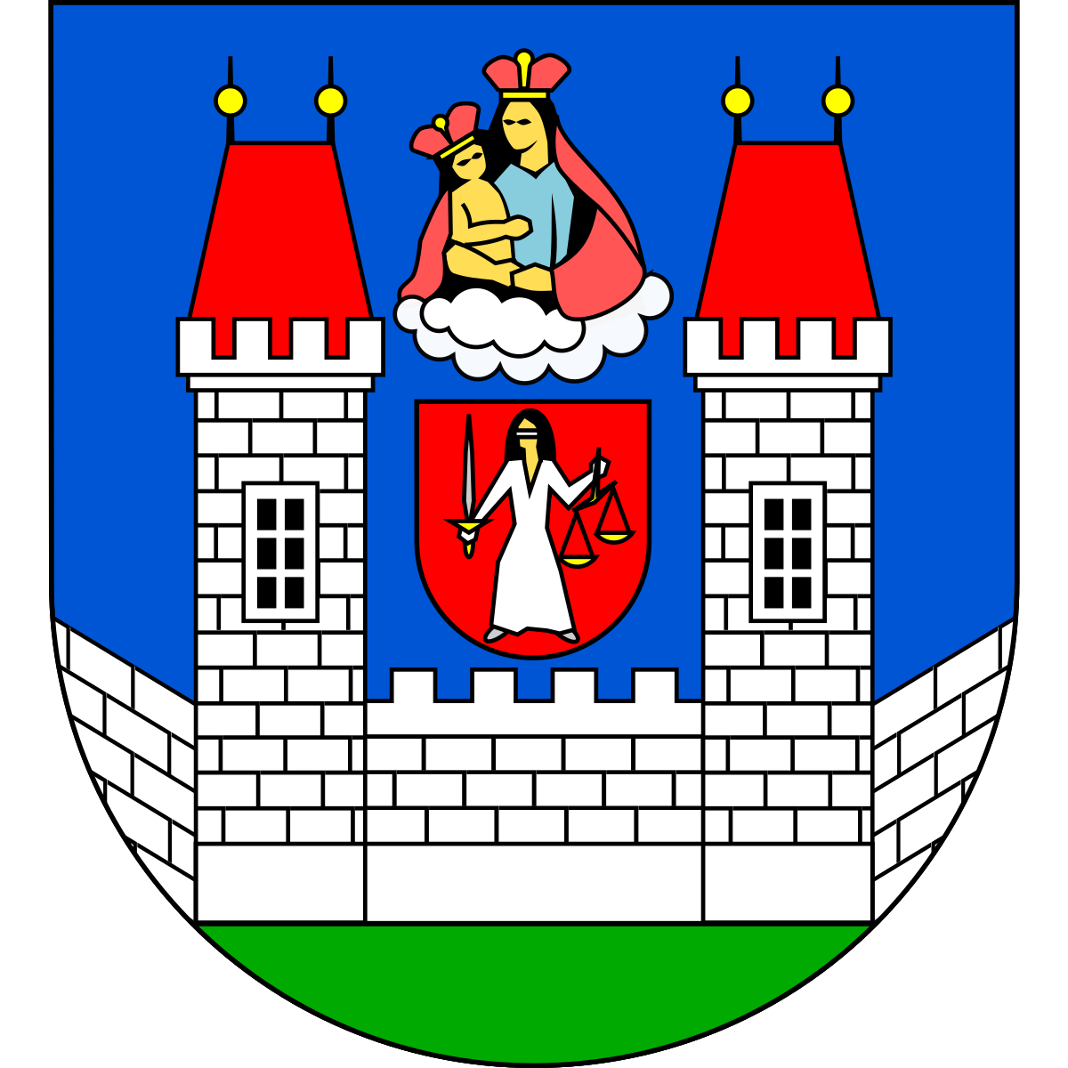 Coat of arms of Bukovany, Liberec Region