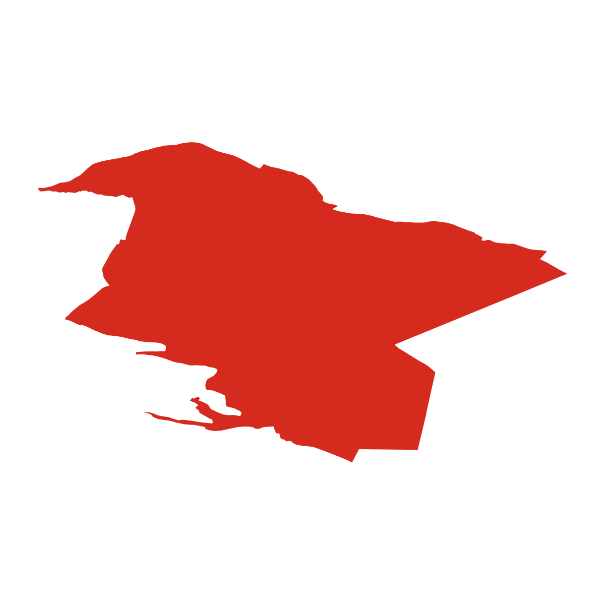 Bukovno boundary map