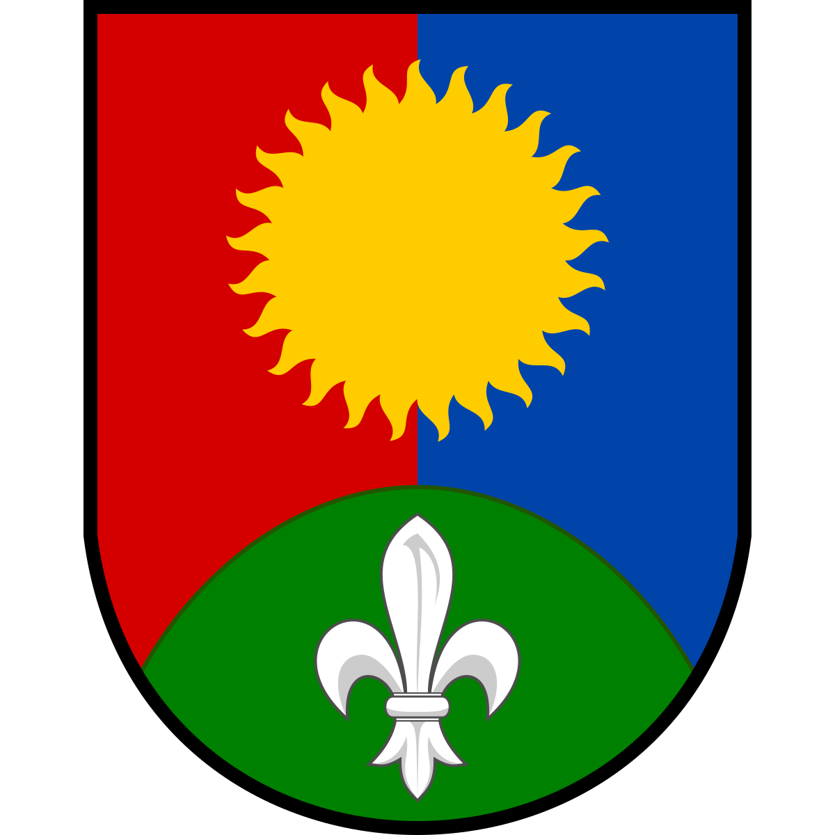 Coat of arms of Bystřice, Plzeň Region