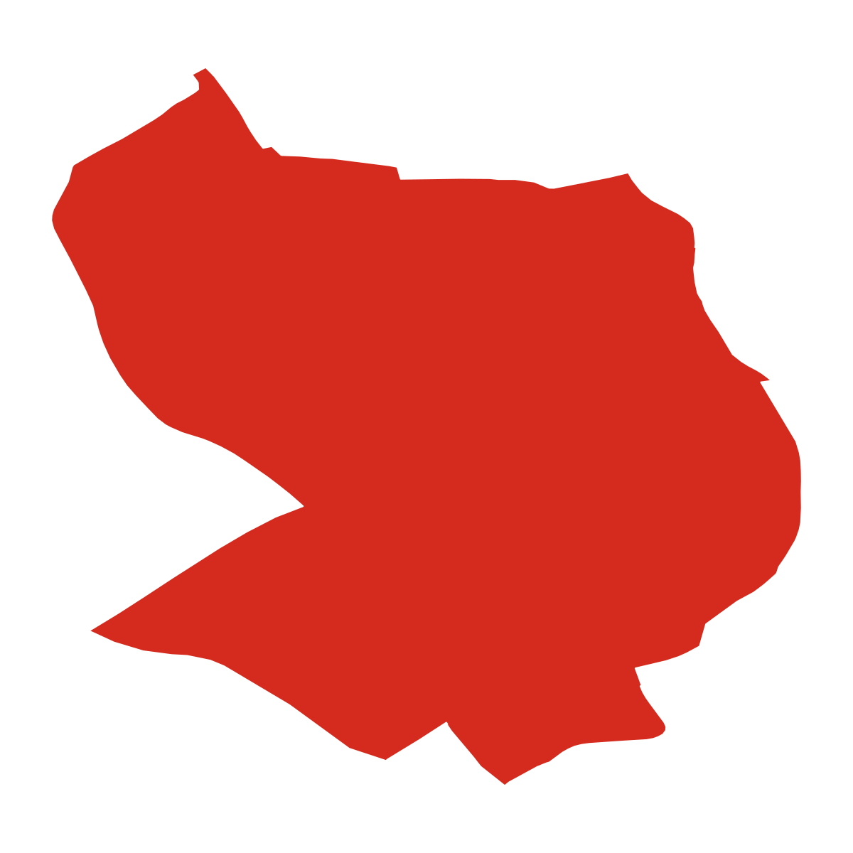 Čelechovice boundary map