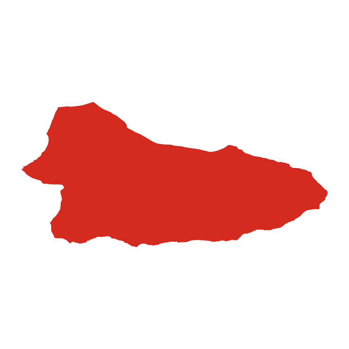Celné boundary map