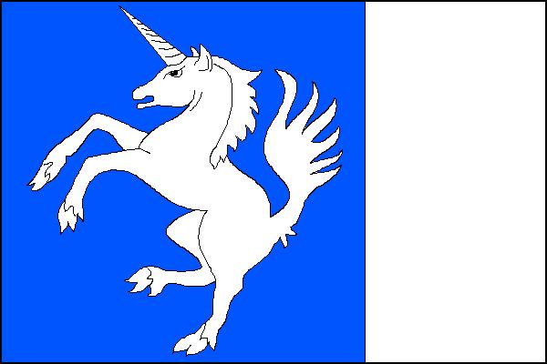 Flag of Čenkov, Vysočina Region