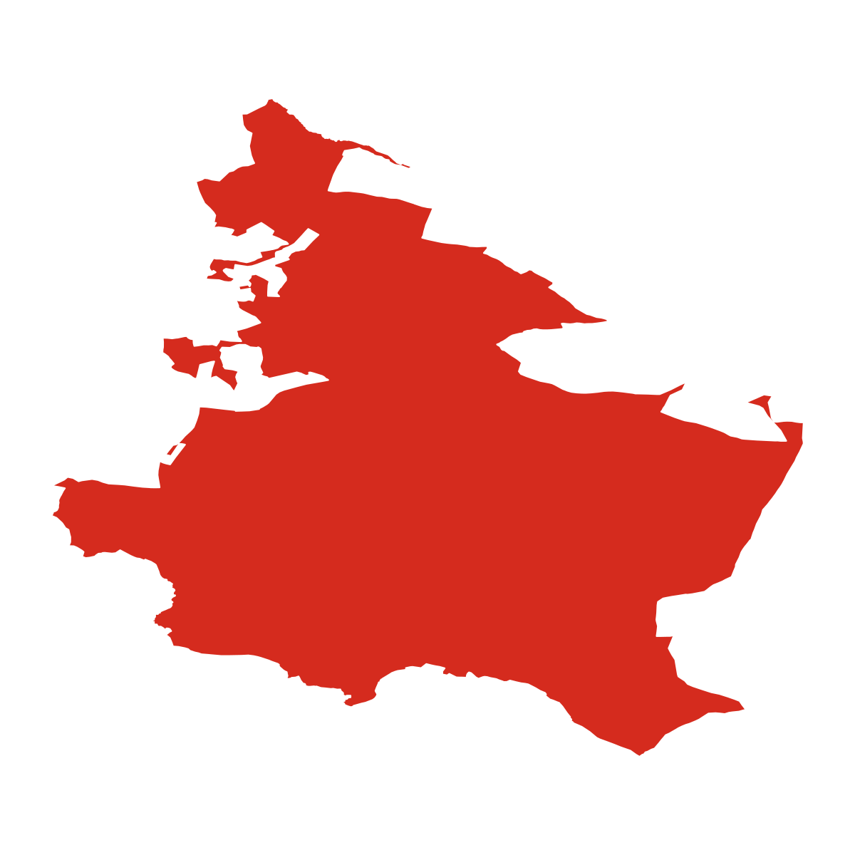 Černíč boundary map
