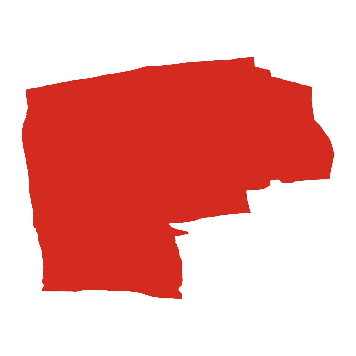 Černíkovice boundary map