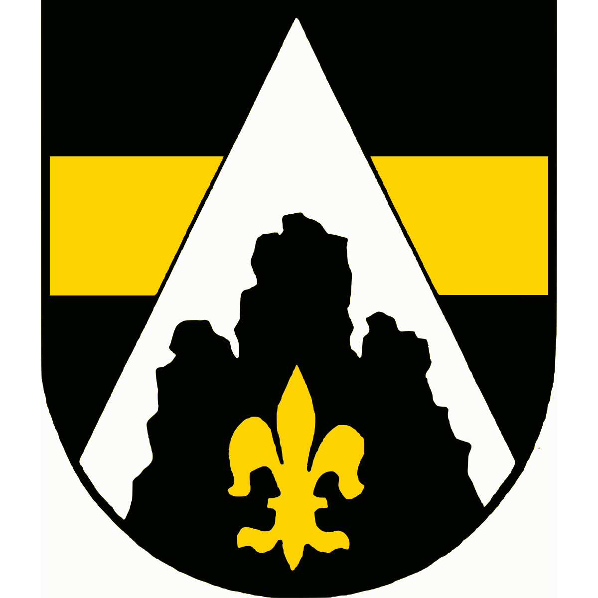 Coat of arms of Černolice, Central Bohemian Region