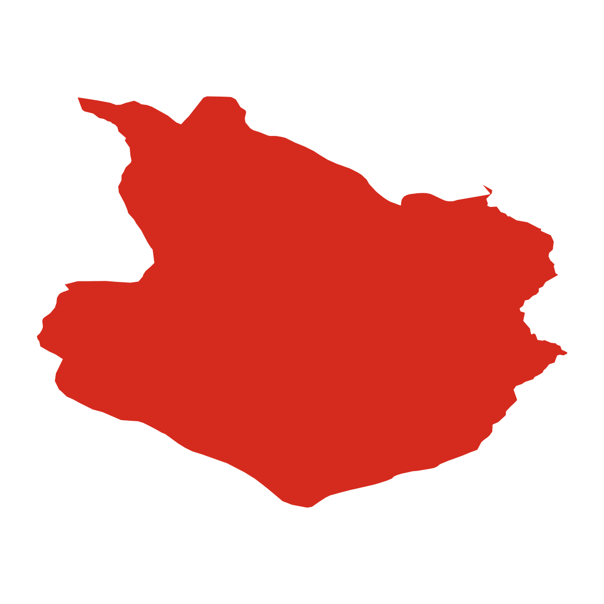 Černolice boundary map