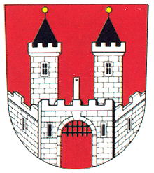 Coat of arms of Červená Řečice, Vysočina Region
