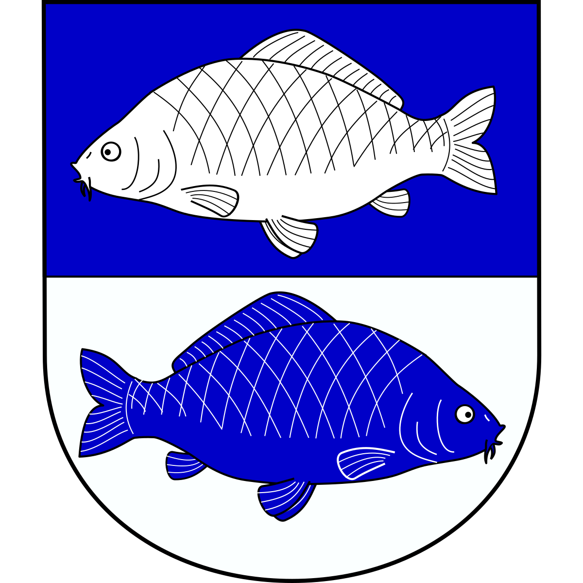 Coat of arms of Česká Rybná, Pardubice Region