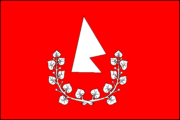 Flag of Česká, South Moravian Region