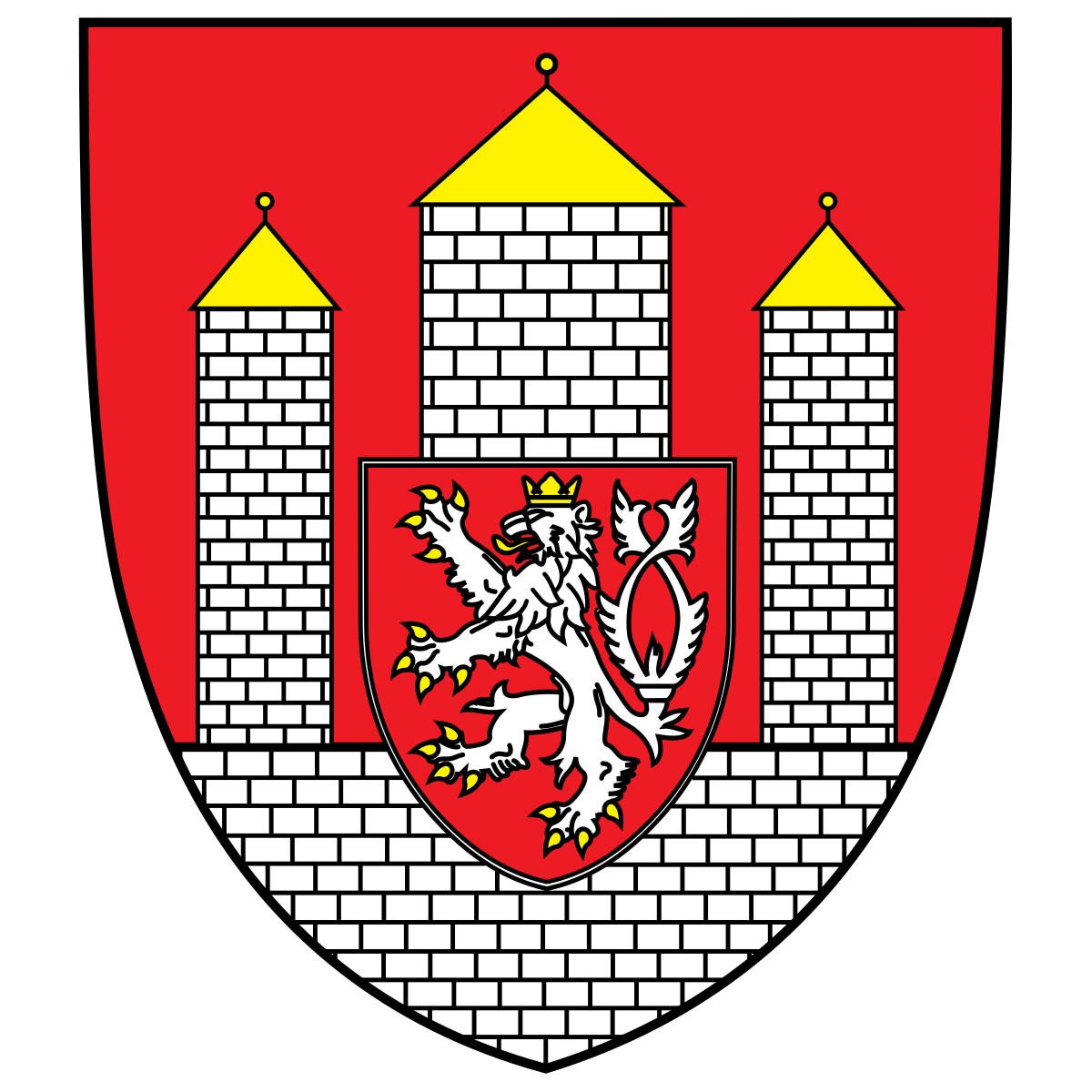 Coat of arms of České Budějovice 4, South Bohemian Region