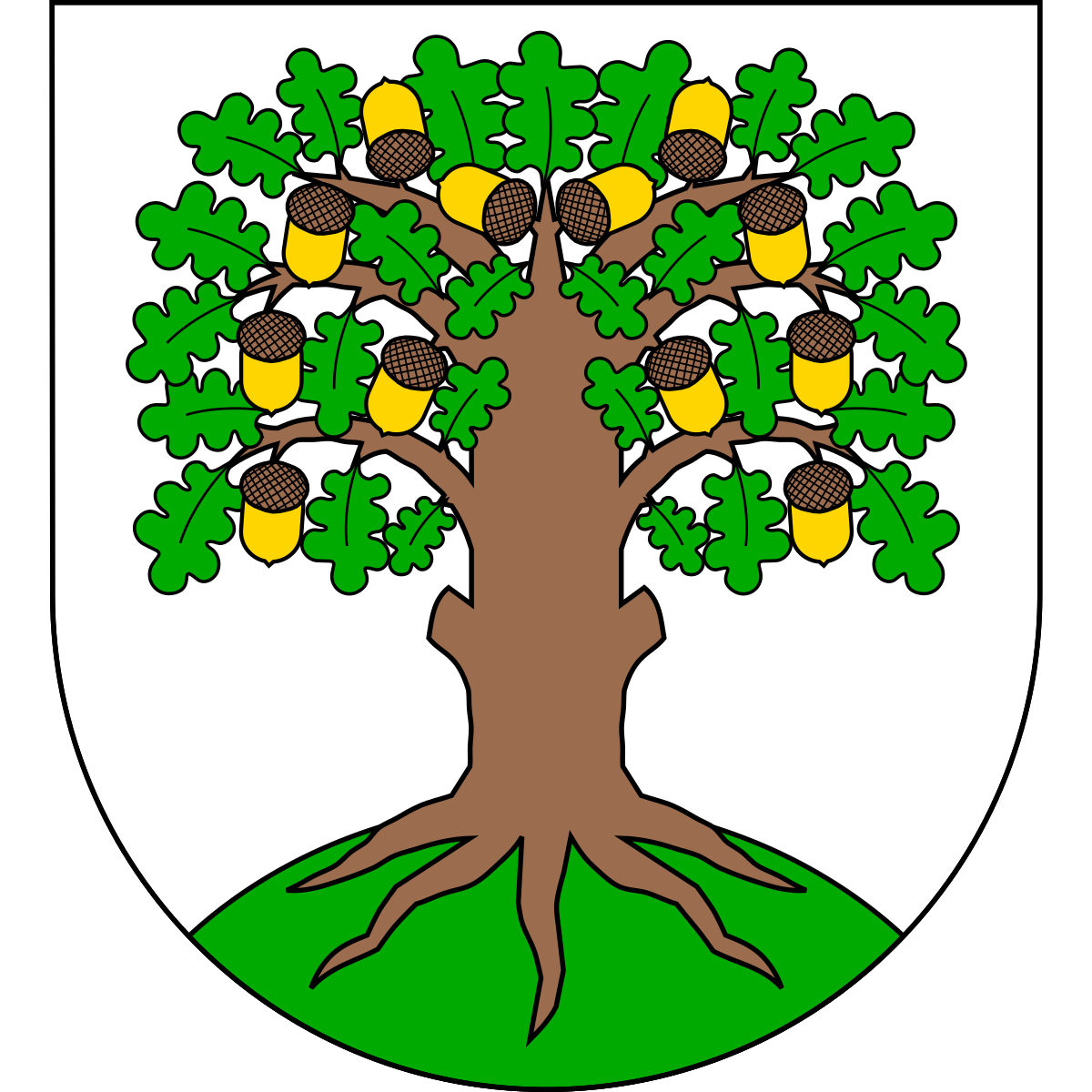 Coat of arms of Český Dub, Liberec Region