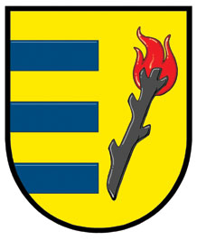 Coat of arms of Čestlice, Central Bohemian Region