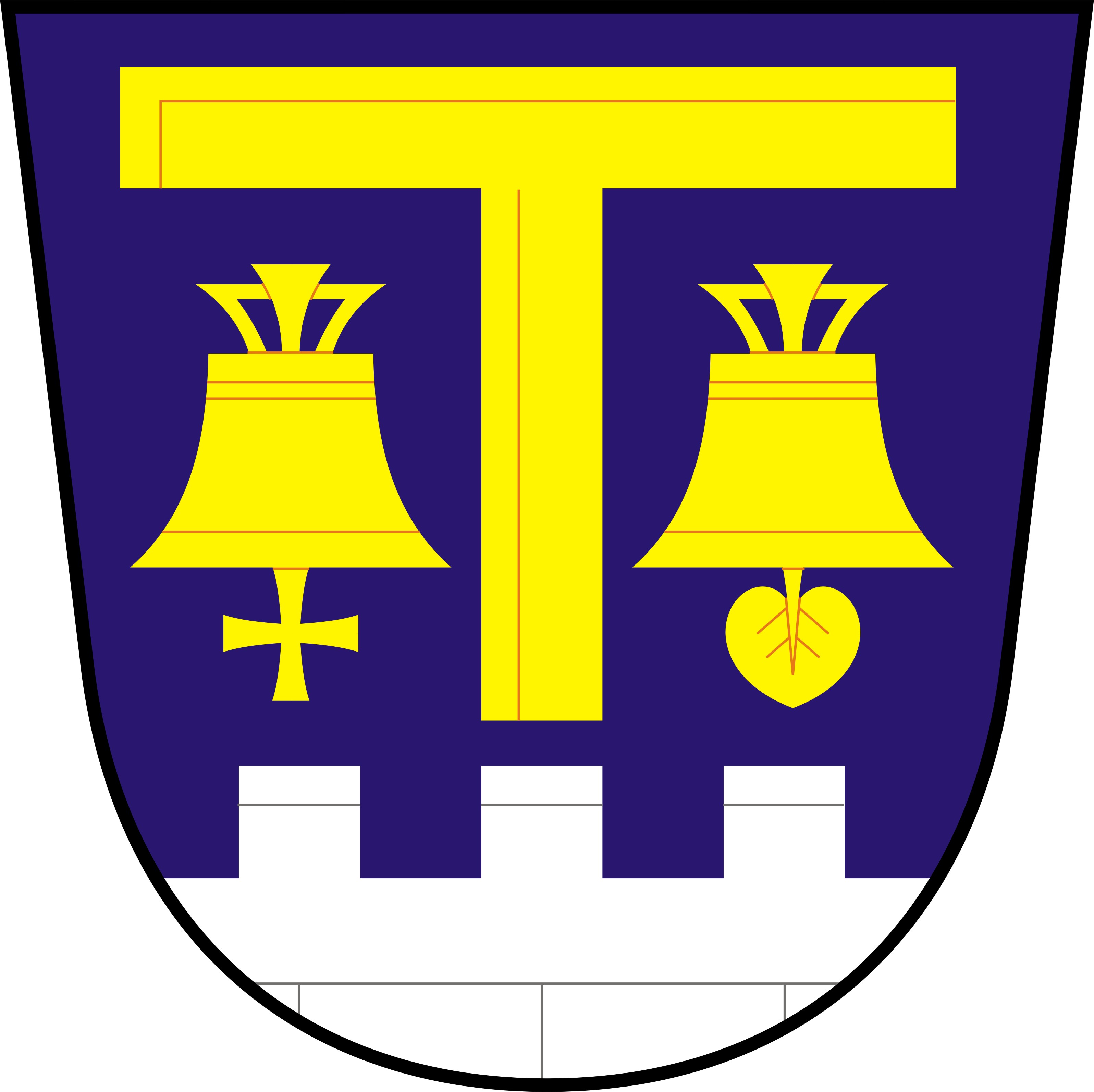 Coat of arms of Chabrovice, South Bohemian Region