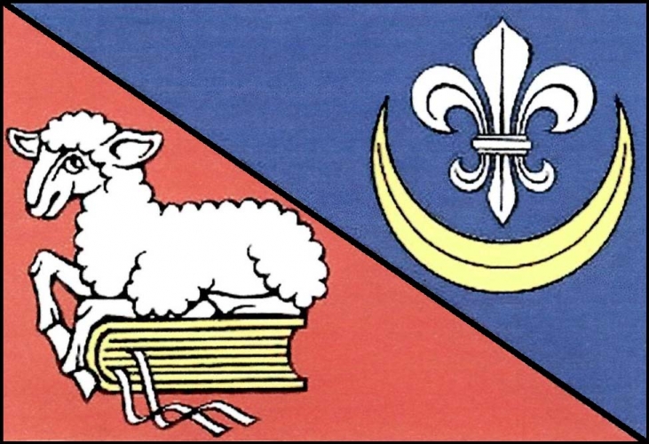 Flag of Chlébské, Vysočina Region