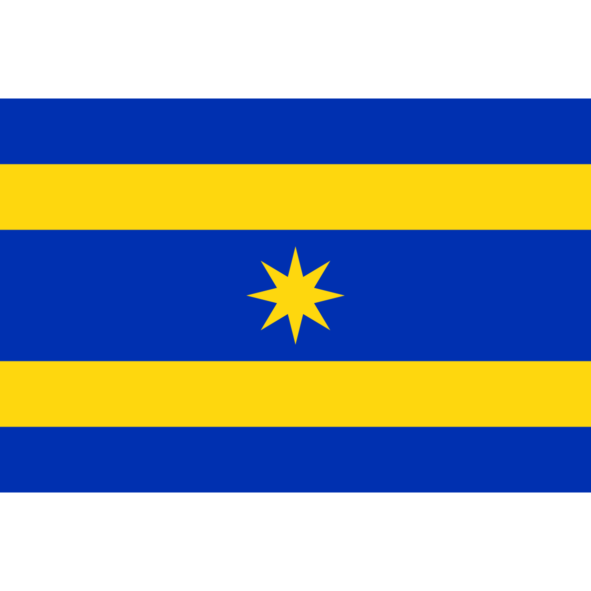 Flag of Chlum, Zlín Region