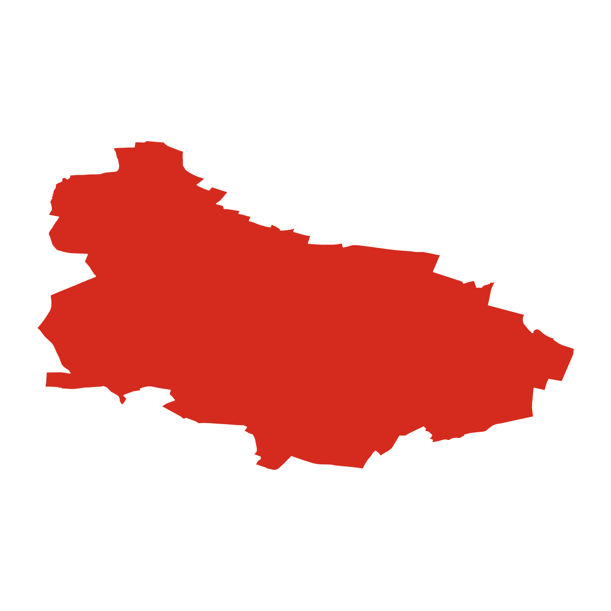 Hranice obce Chmeliště