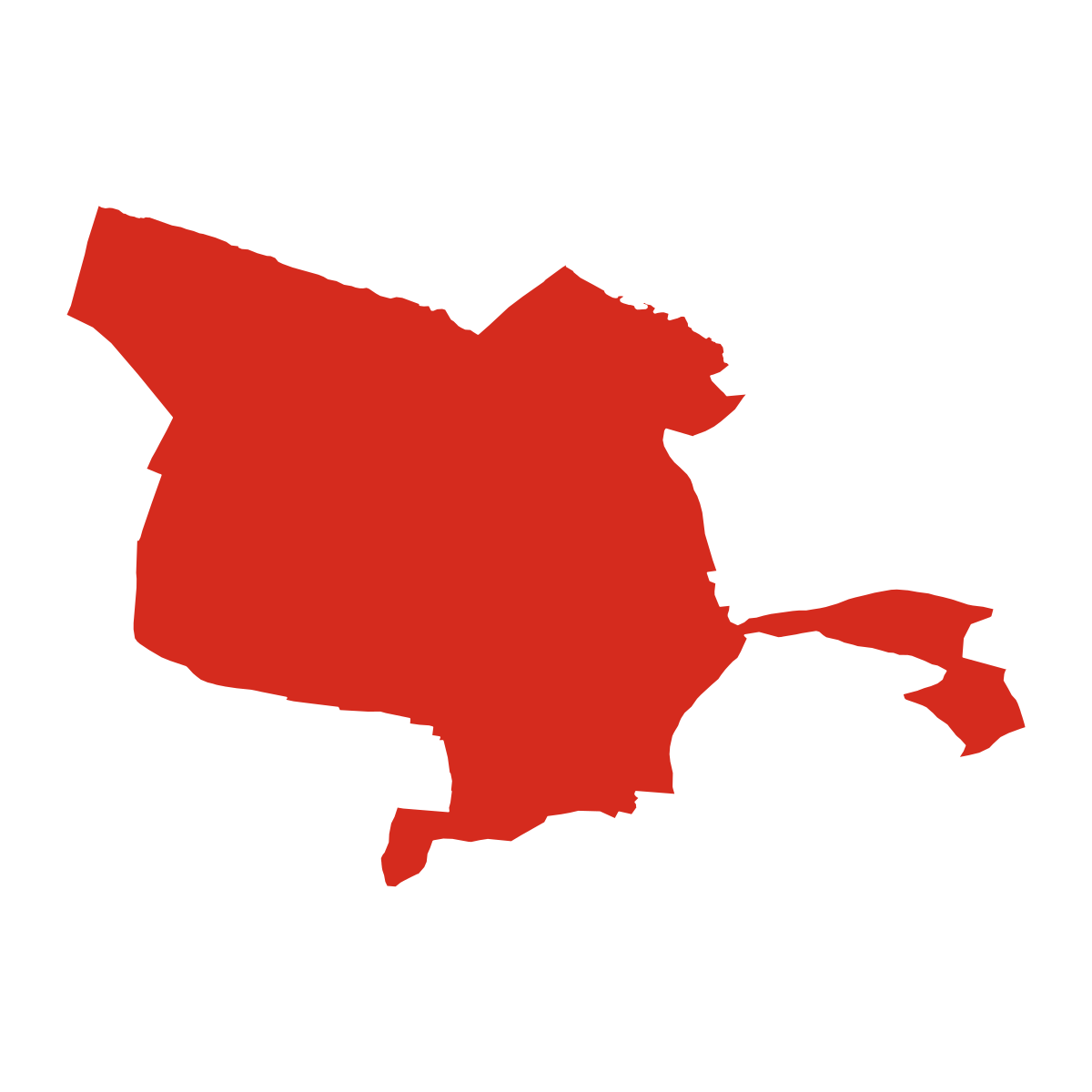 Chotěbudice boundary map