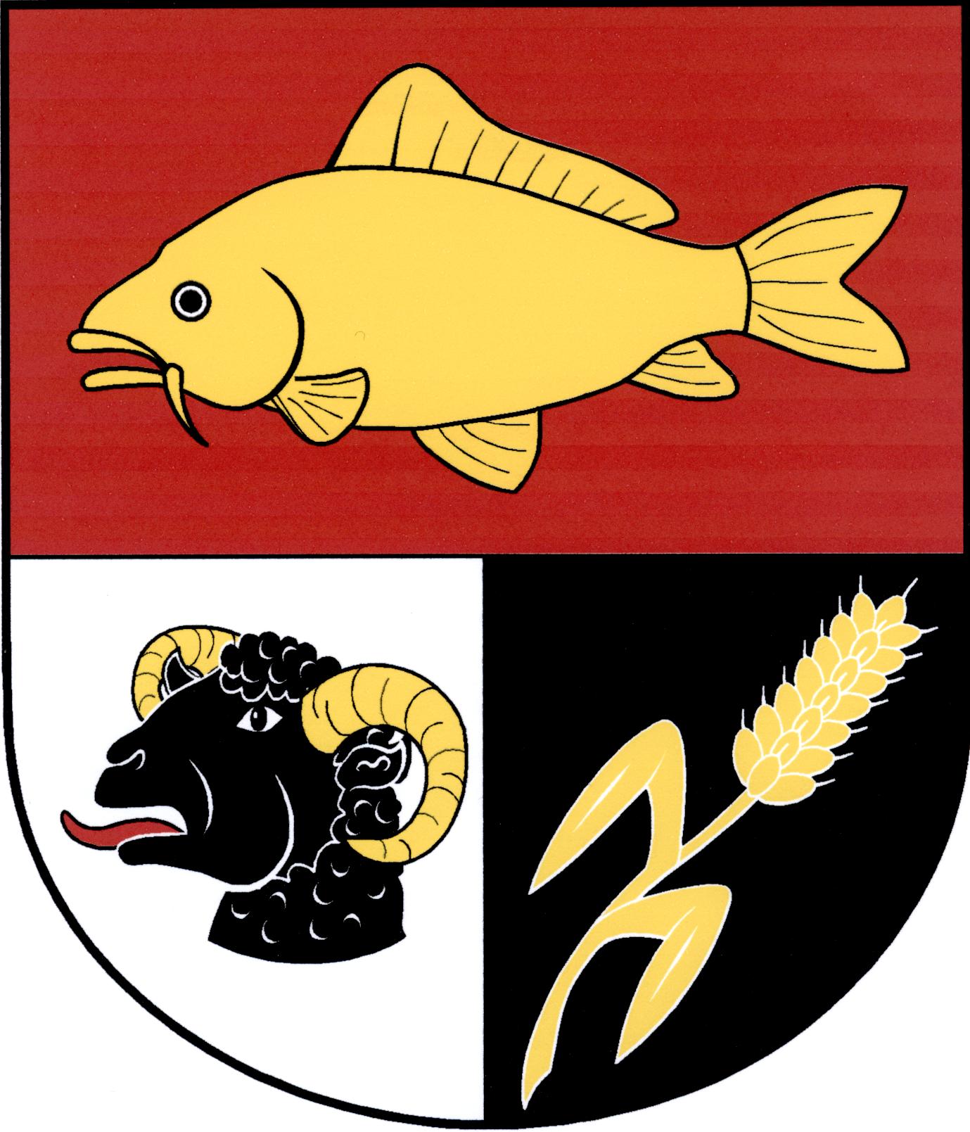 Coat of arms of Chotěšice, Central Bohemian Region