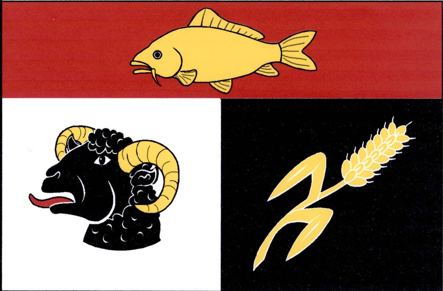 Flag of Chotěšice, Central Bohemian Region