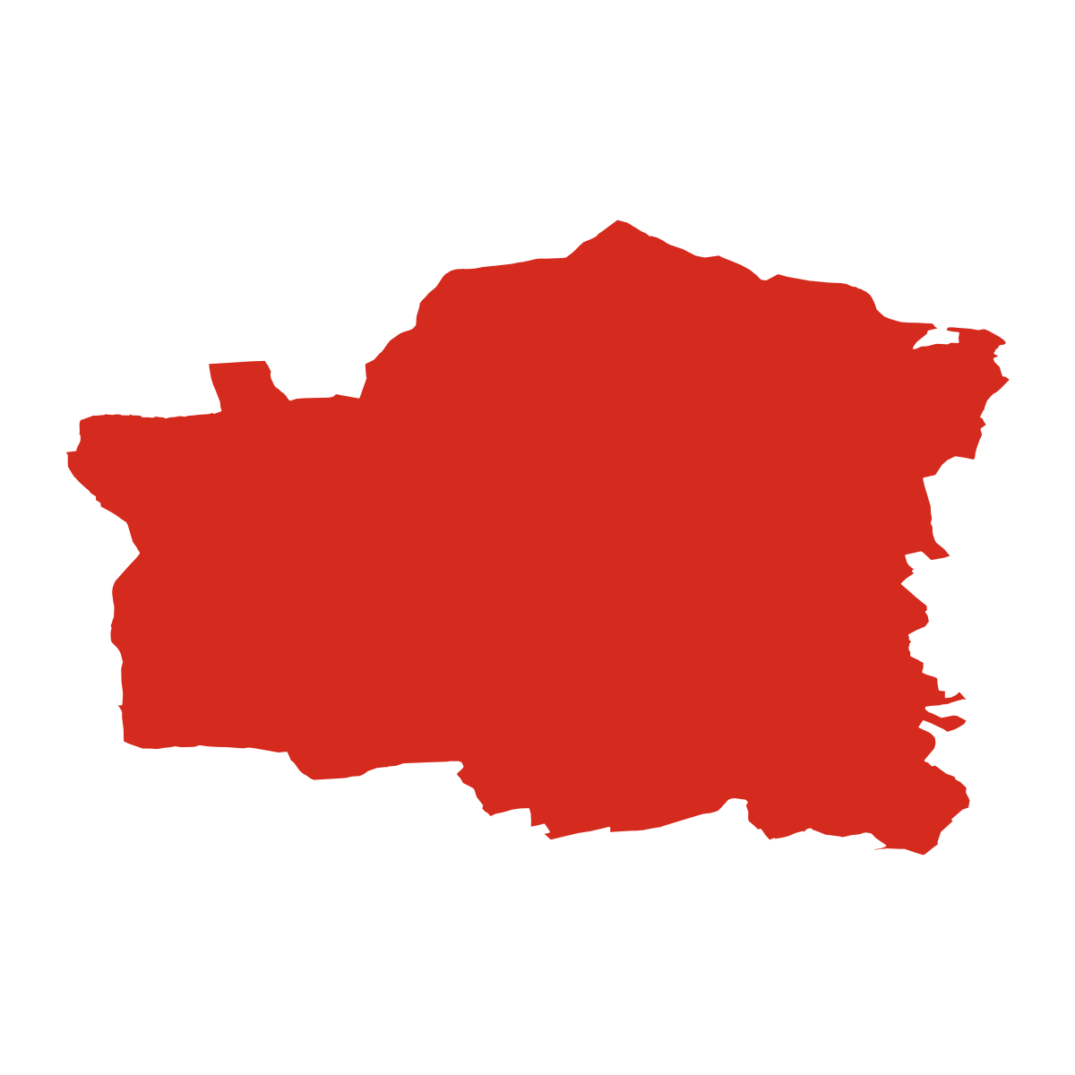 Choustník boundary map