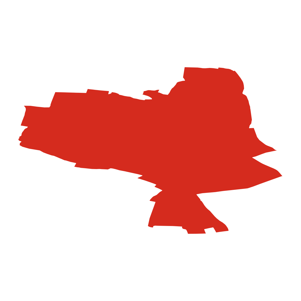 Chrást boundary map