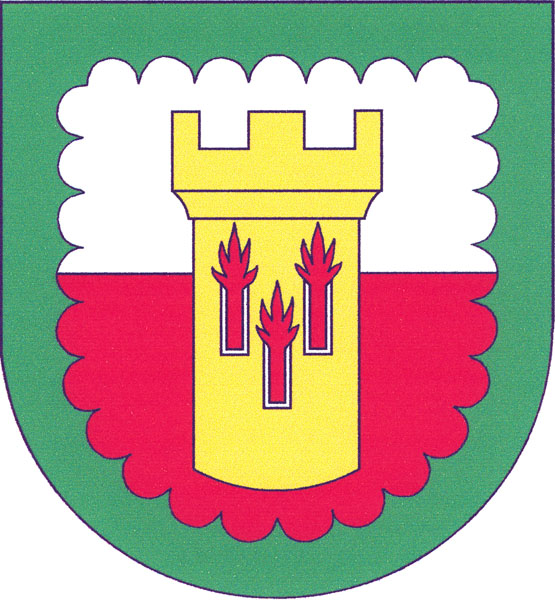 Coat of arms of Chrášťany, Central Bohemian Region
