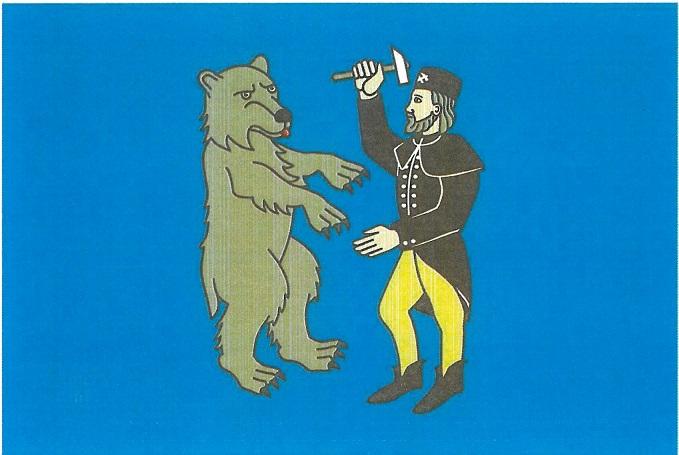 Flag of Chrastice, Olomouc Region