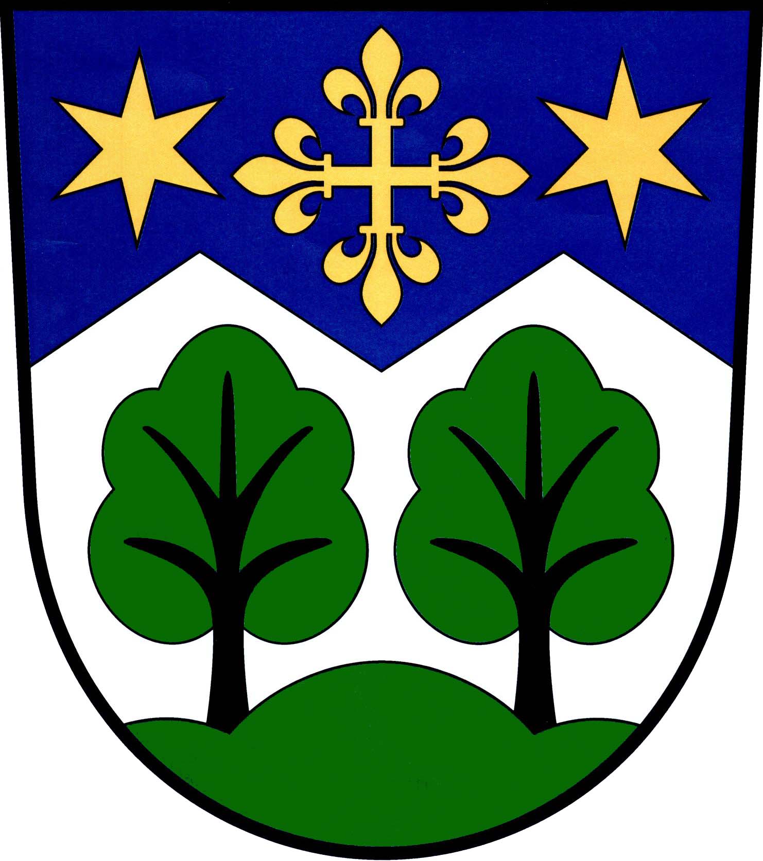 Coat of arms of Chroustov, Hradec Králové Region
