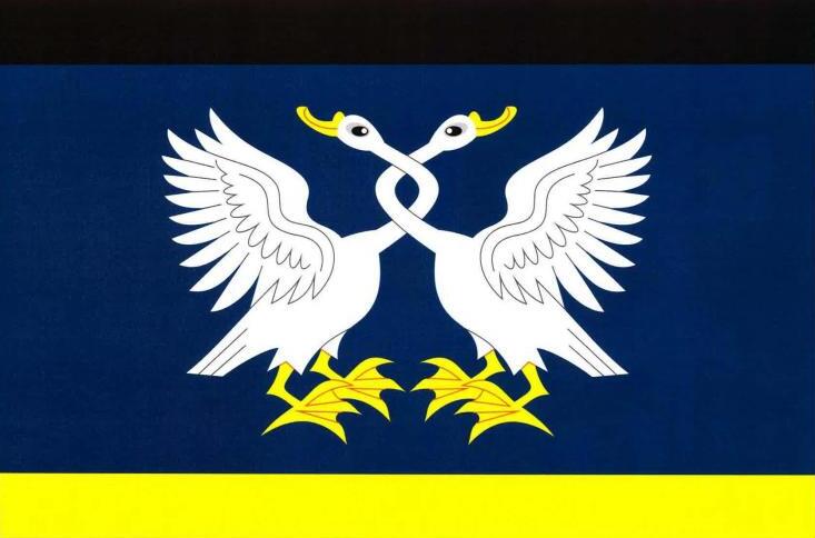 Flag of Chvalatice, South Moravian Region