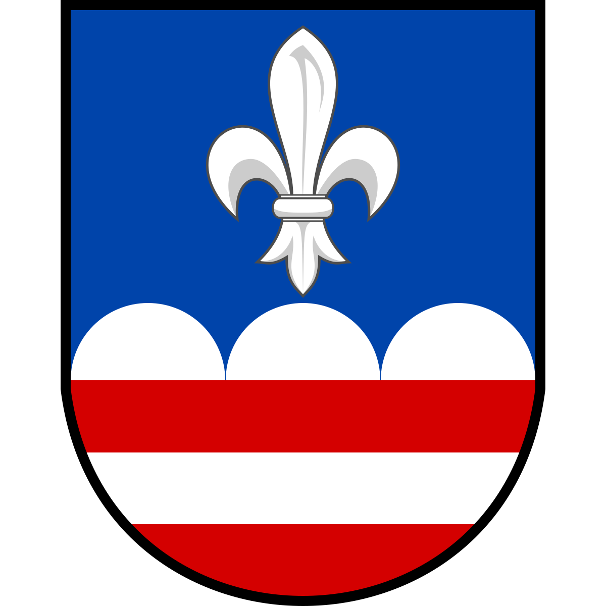 Coat of arms of Chvalčov, Zlín Region