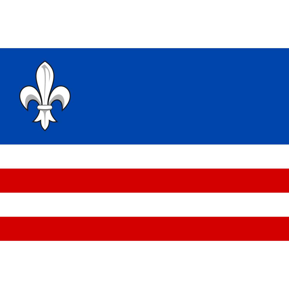 Flag of Chvalčov, Zlín Region