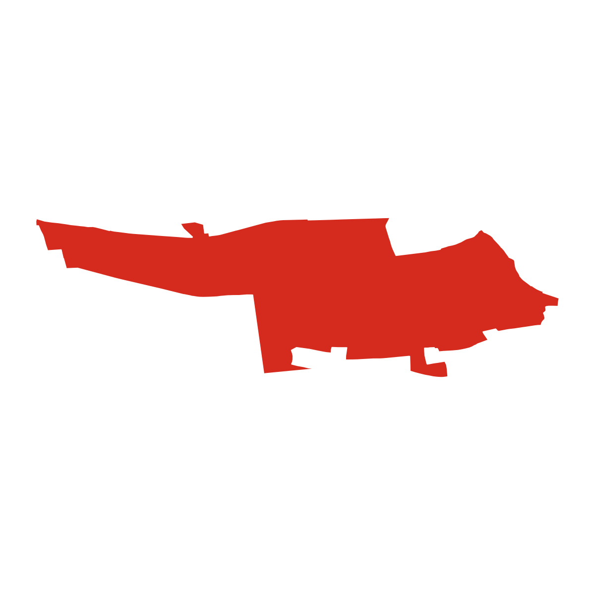 Chýně boundary map