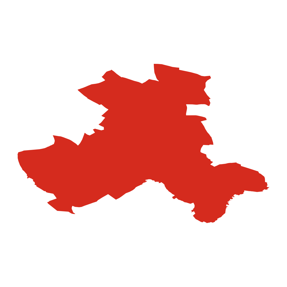 Chýstovice boundary map
