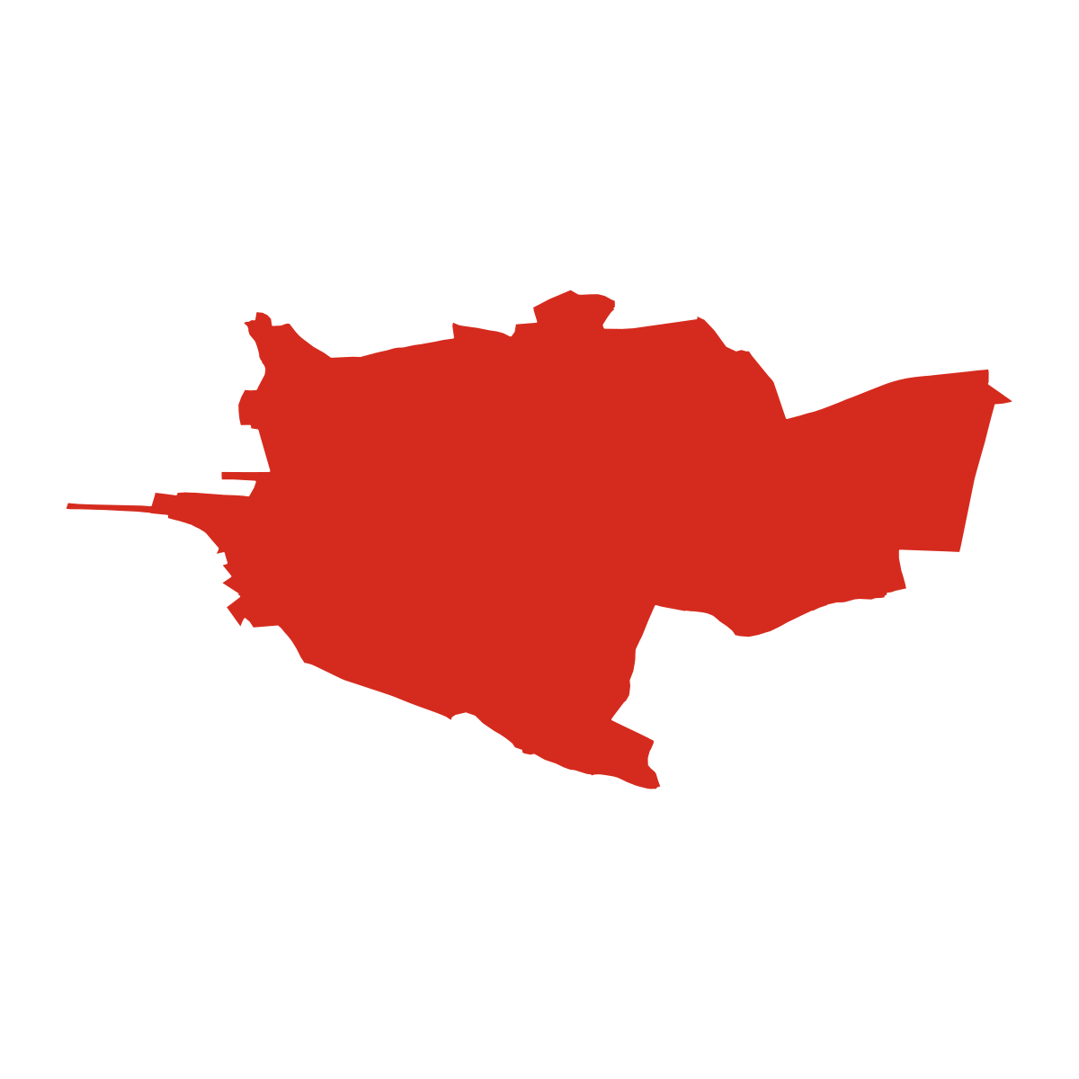 Číčenice boundary map