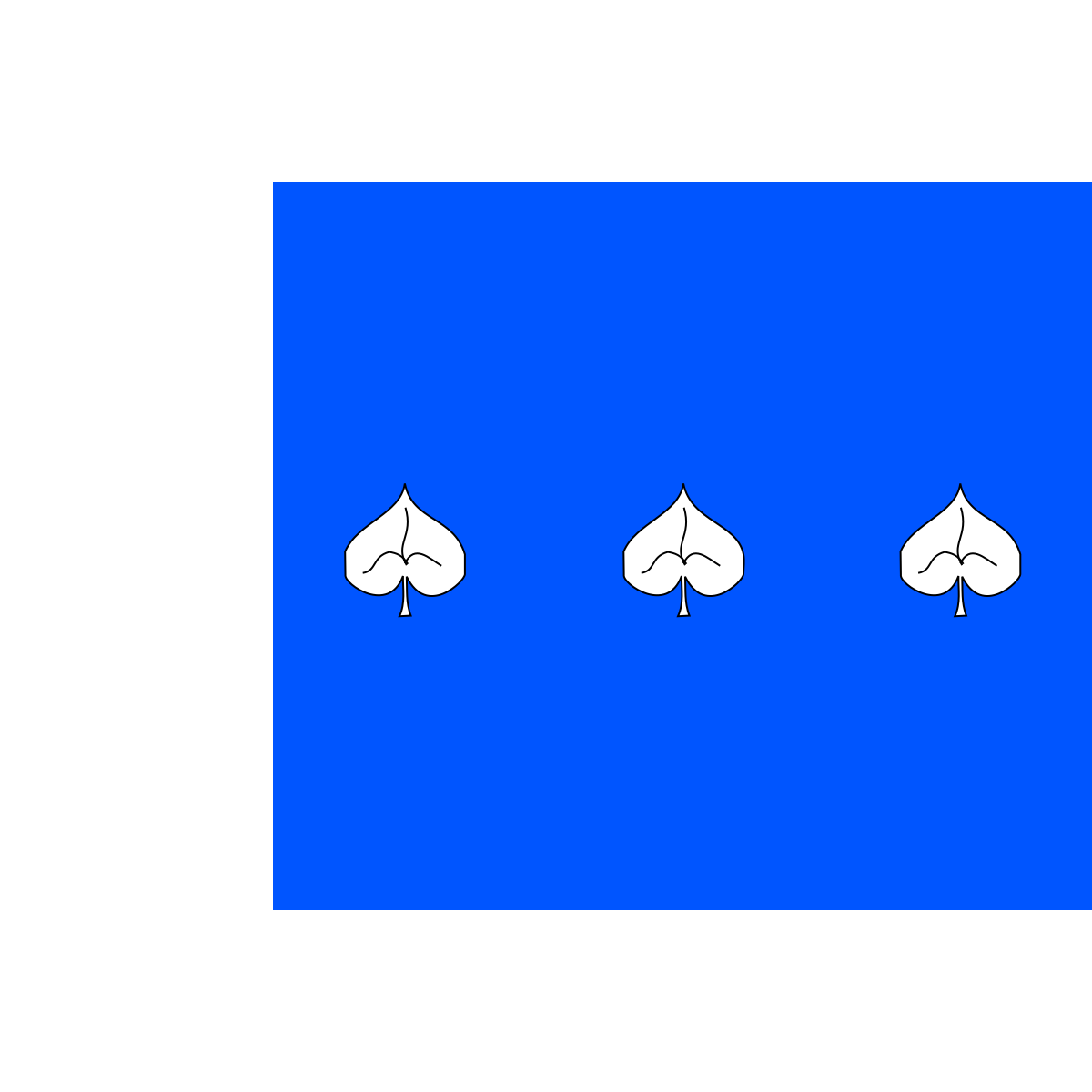 Flag of Cidlina, Vysočina Region