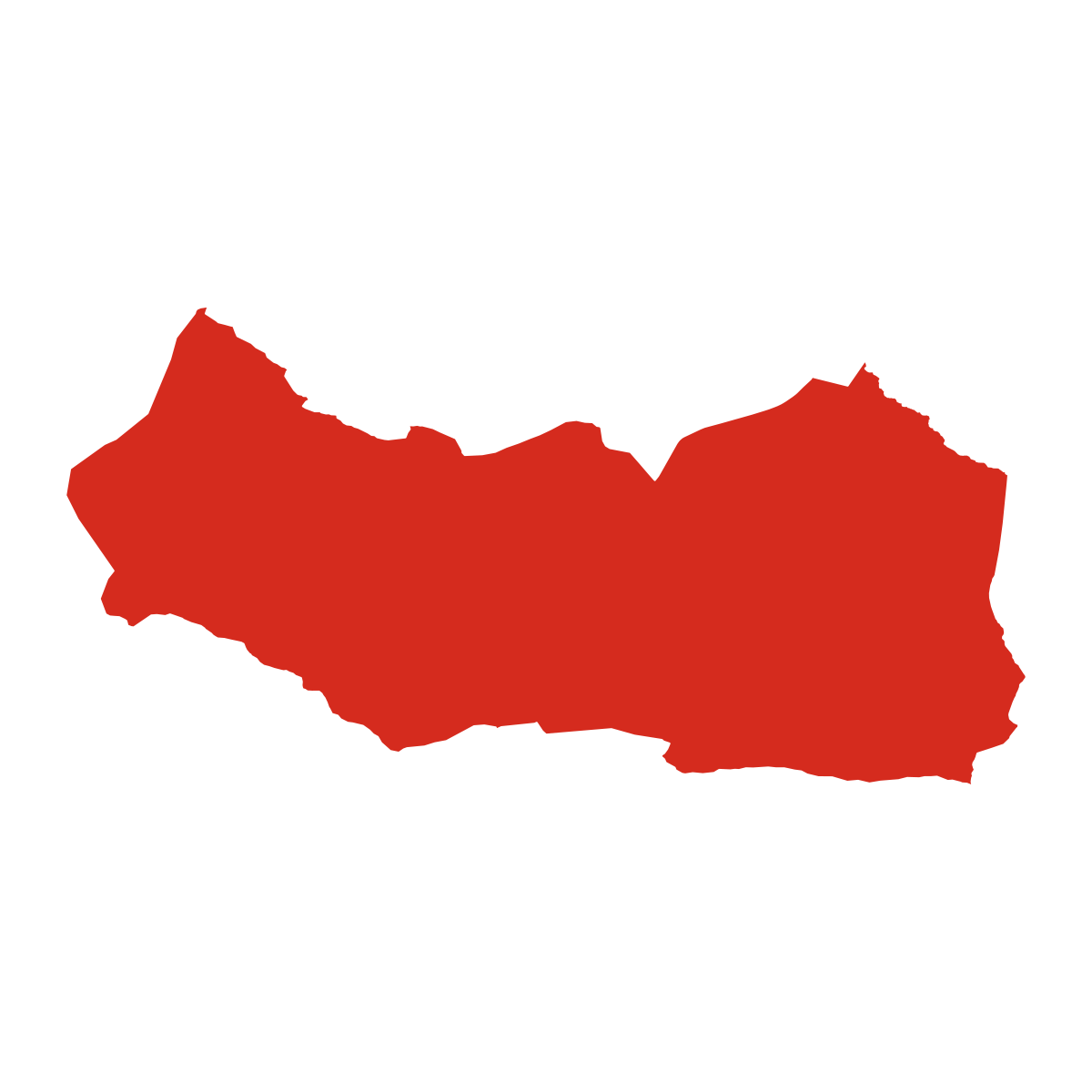 Cikháj boundary map