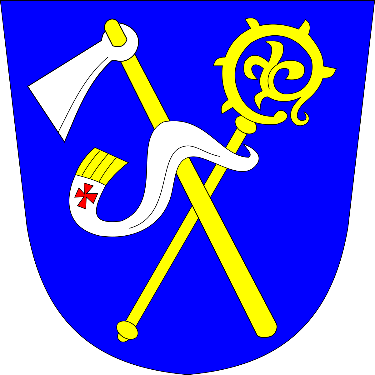 Coat of arms of Číměř, Vysočina Region