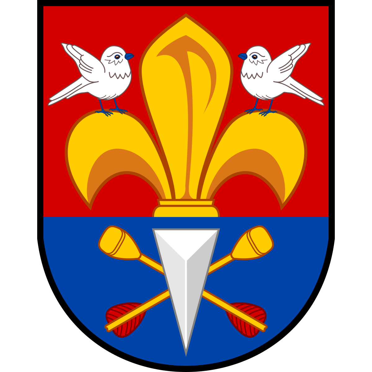 Coat of arms of Čižice, Plzeň Region