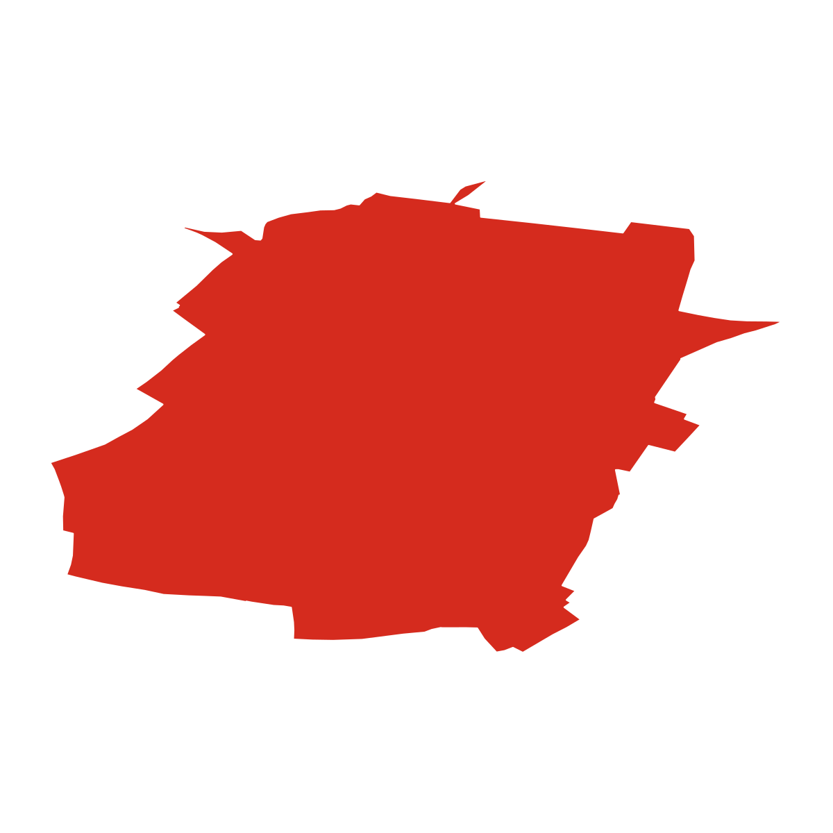 Ctiměřice boundary map