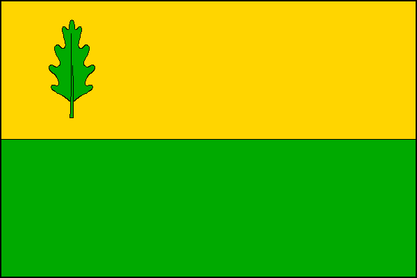 Flag of Dalovice, Karlovy Vary Region
