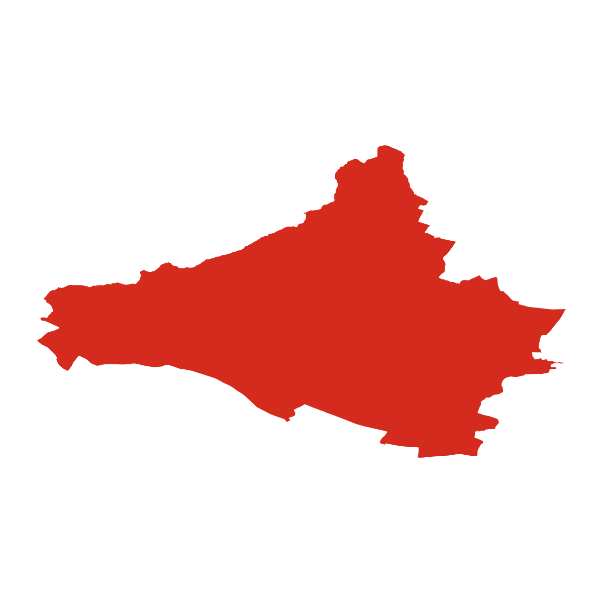 Deblín boundary map