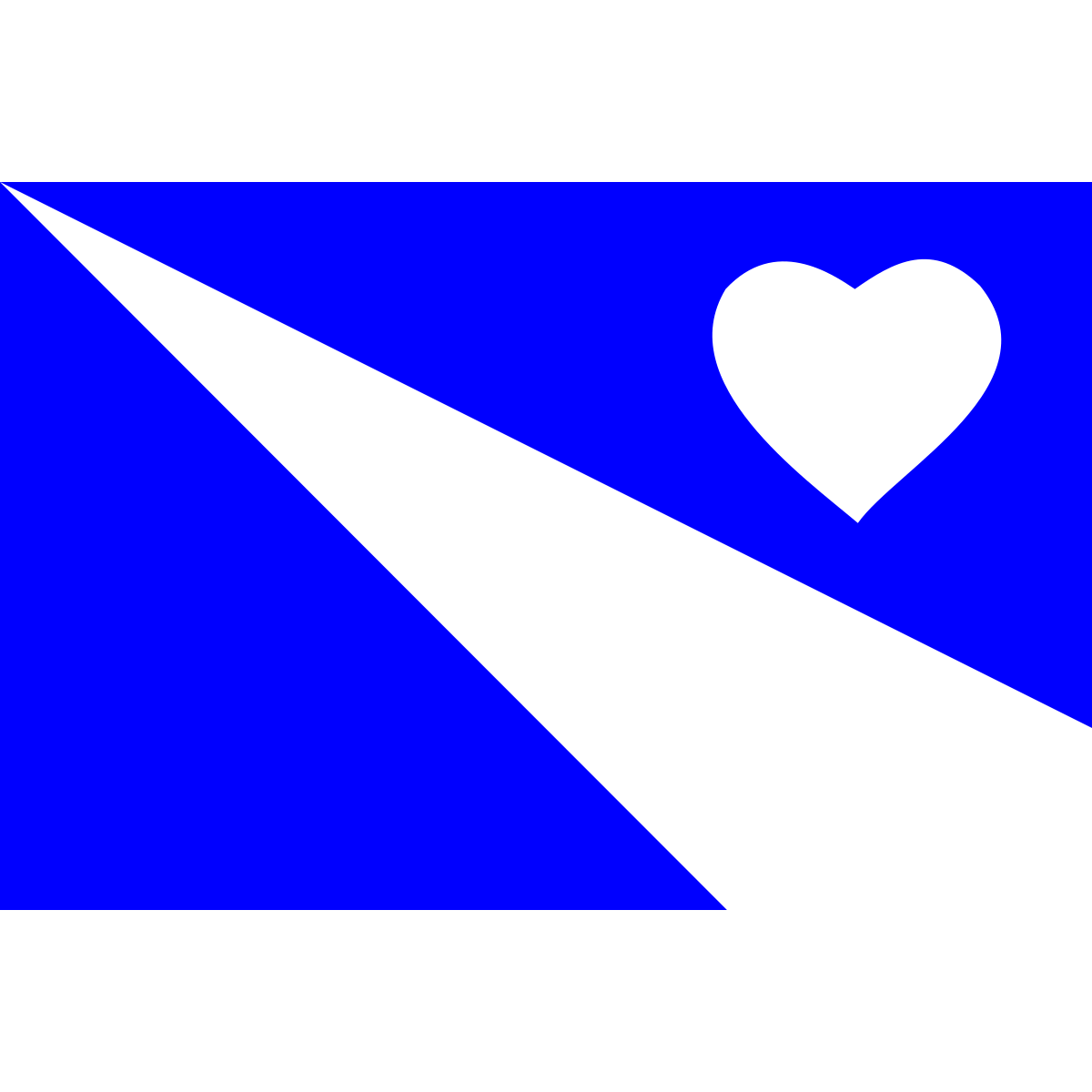 Flag of Dědice, Vysočina Region